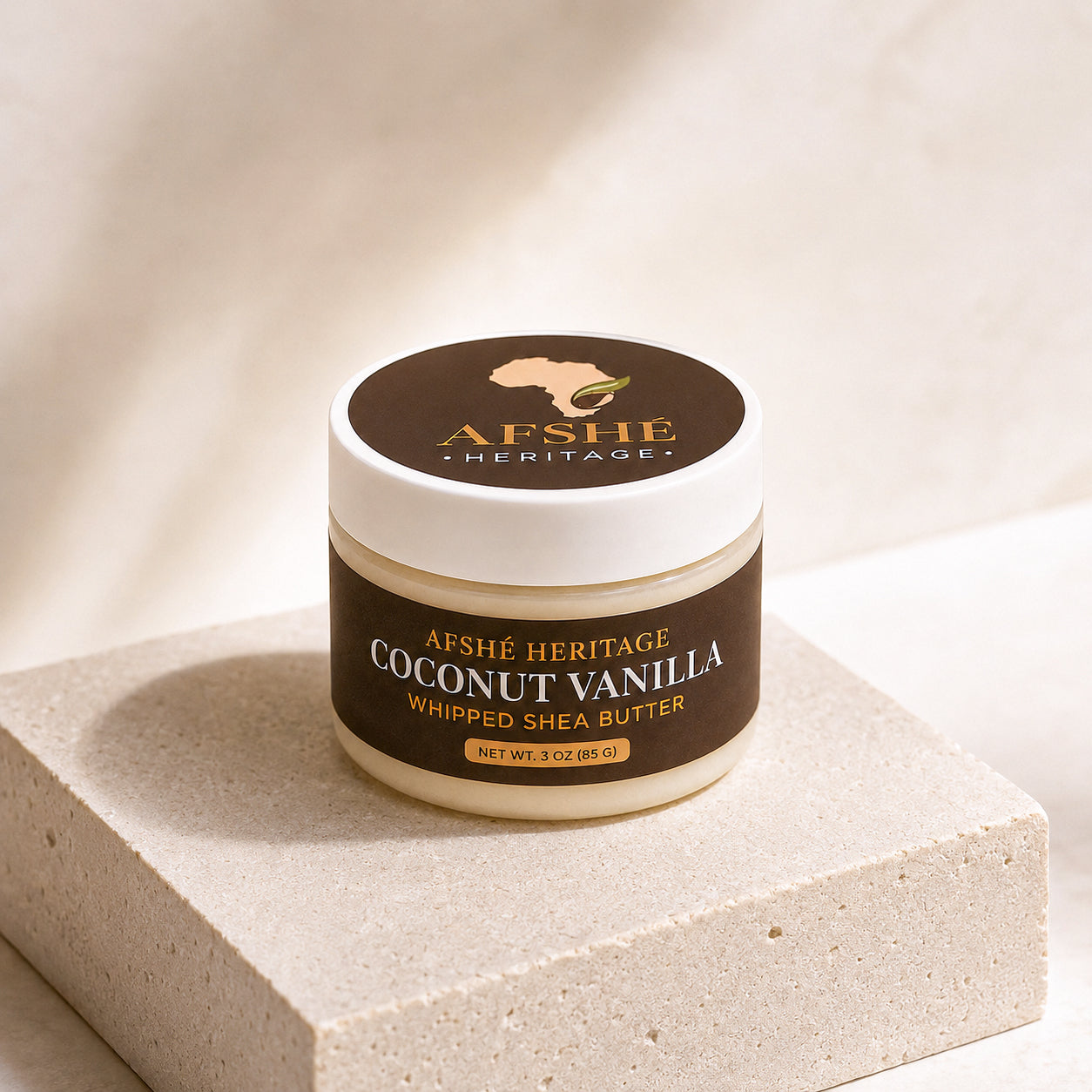 Coconut Vanilla Whipped Beninese Shea Body Butter – 3 oz