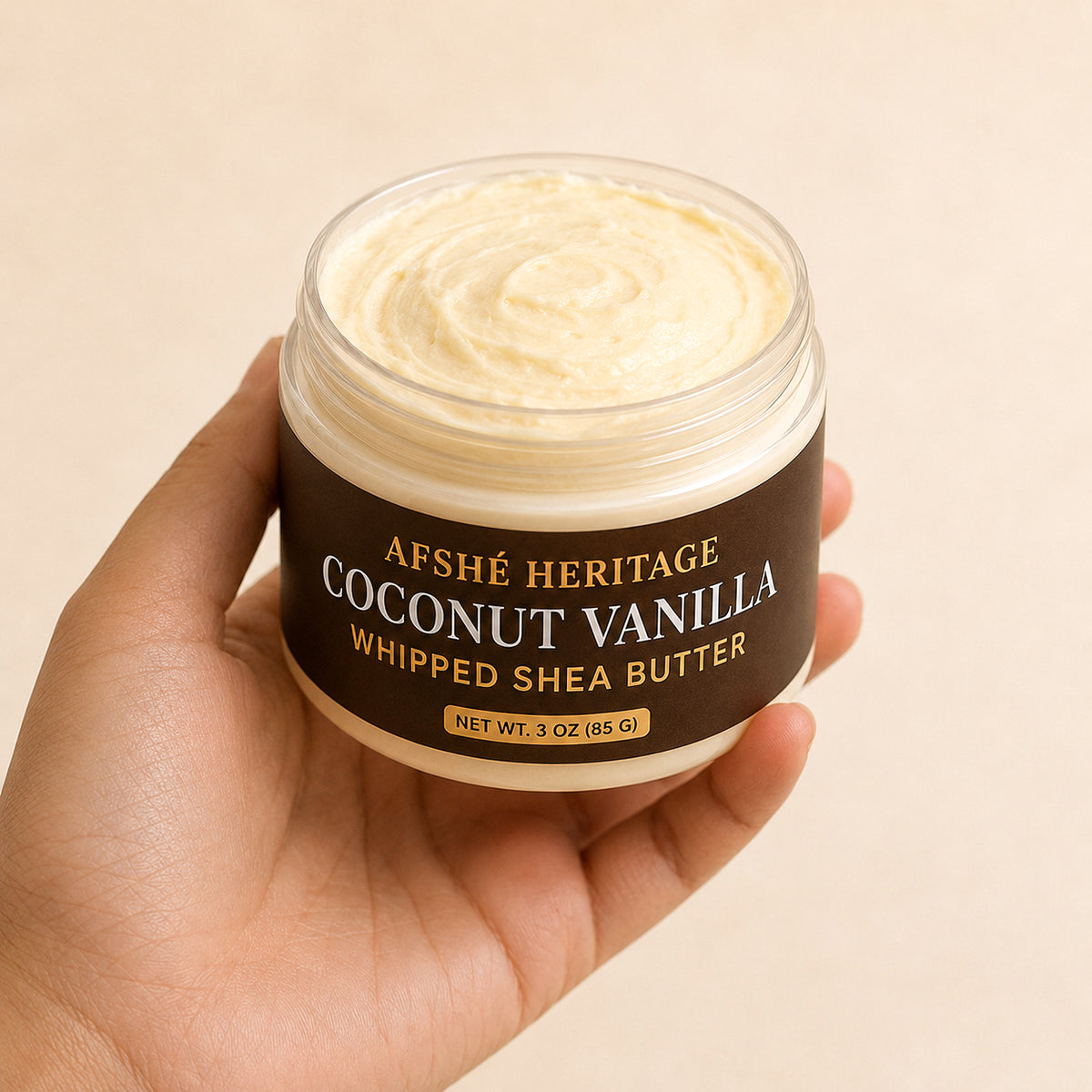Coconut Vanilla Whipped Beninese Shea Body Butter – 3 oz